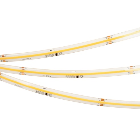 Лента светодиодная герметичная SPI-COB-SE-X378-12mm 24V Day4000-PX63-BPT (7 W/m, IP65, 5m) (Arlight, бегущий огонь)