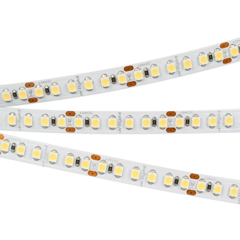 Лента светодиодная RT-A180-8mm 24V Day5000 (14.4 W/m, IP20, 3528, 5m) (Arlight, Открытый)
