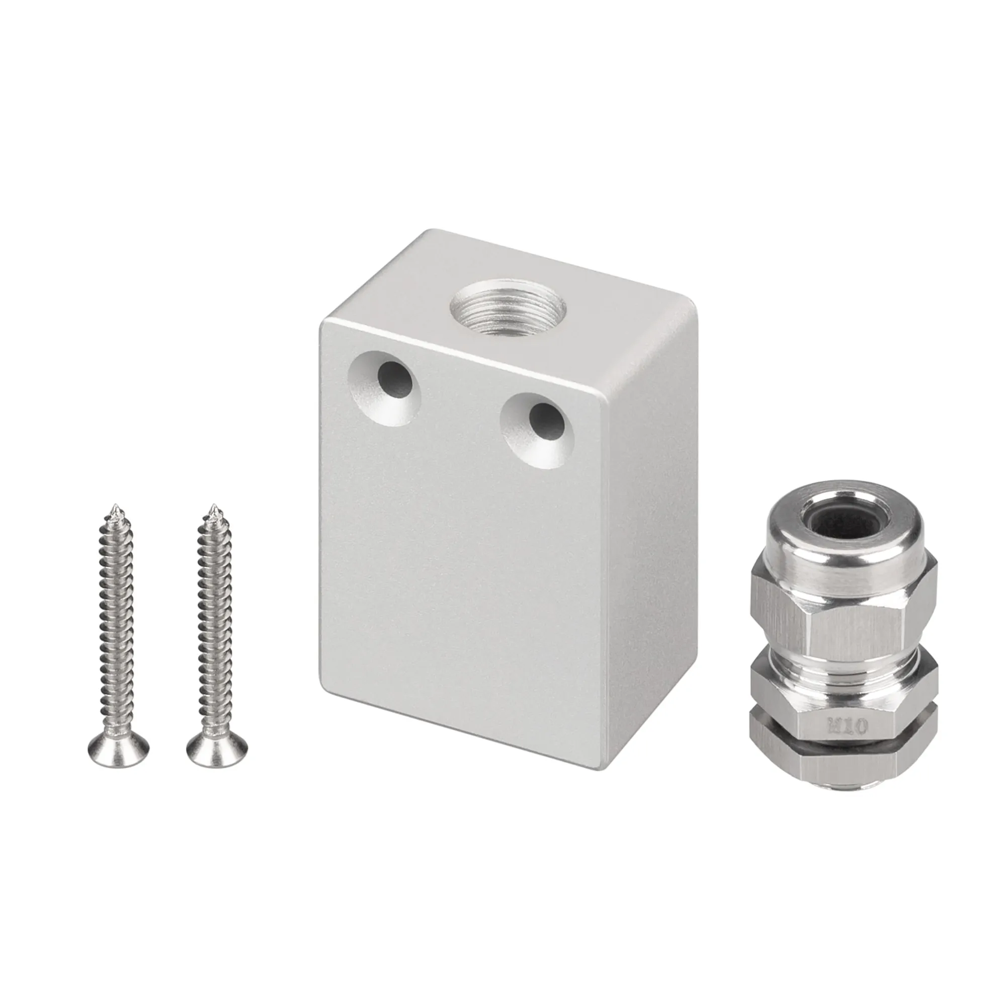 Заглушка ARH-FLOOR27-H28-DOWN с отверстием (Arlight, Металл) - изображение товара