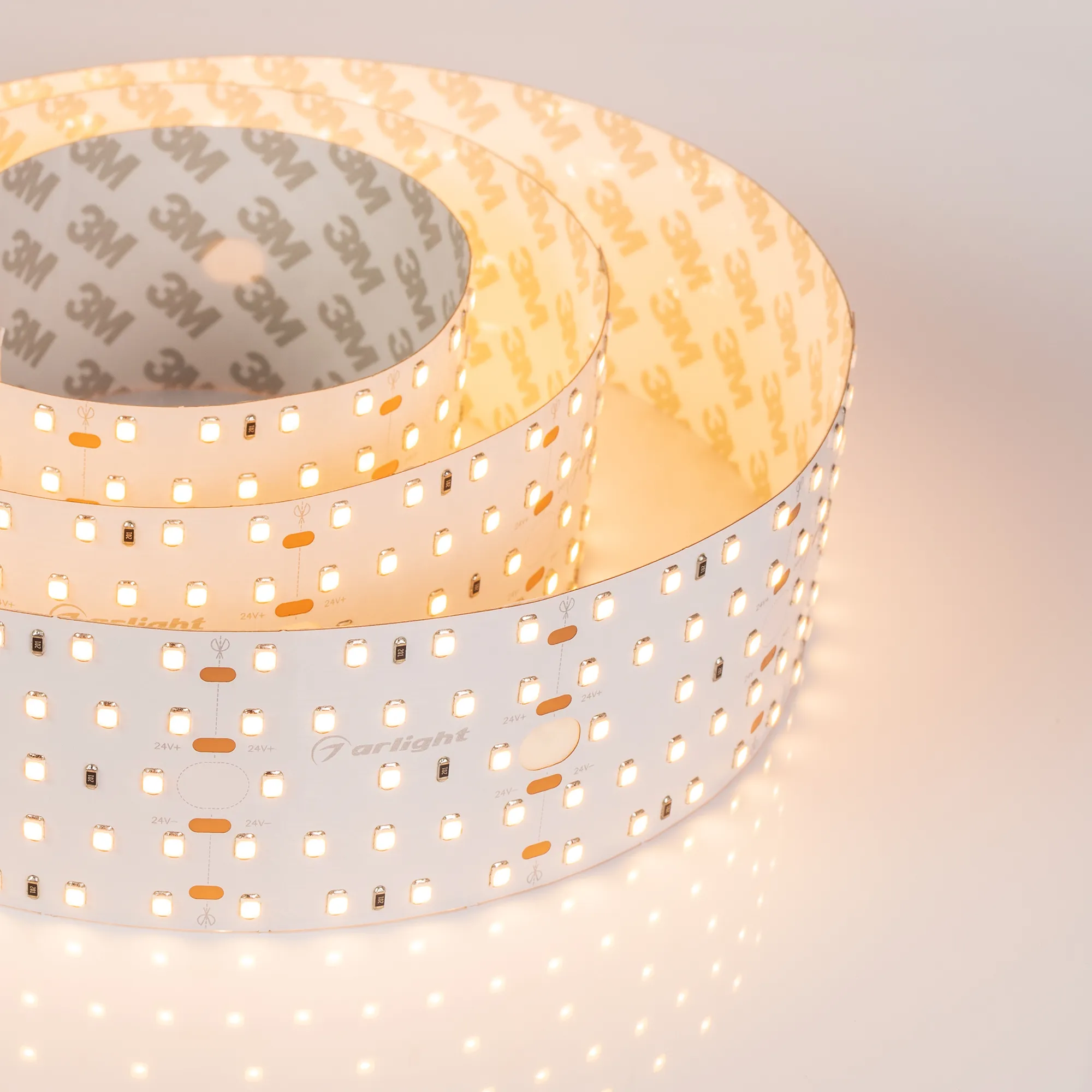 Лента светодиодная S2-A420-52mm 24V Warm3000 (30 W/m, IP20, 2835, 2.5m) (Arlight, Открытый) - изображение товара