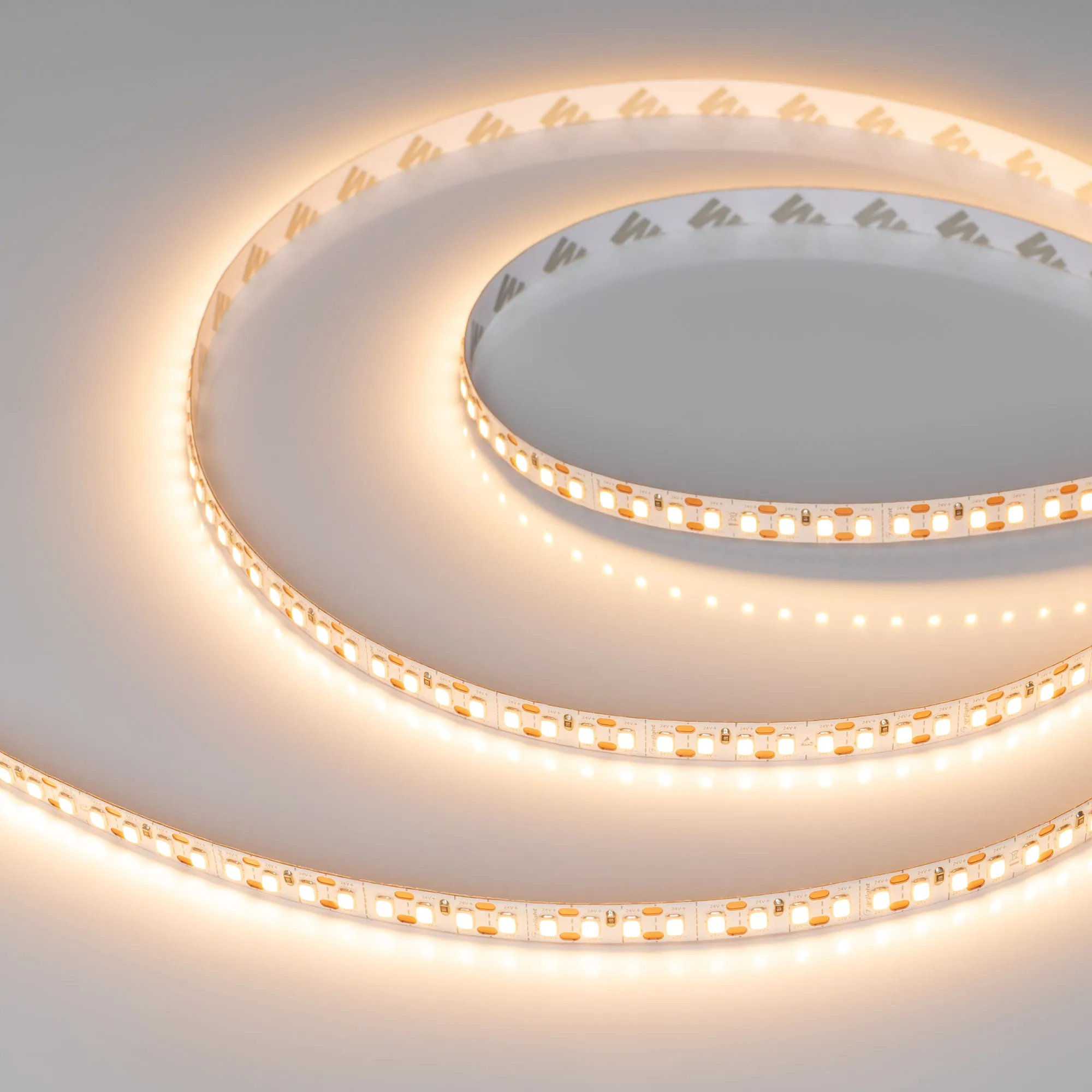 Лента FC-A160-8mm 24V Warm2700-CX1 (14 W/m, IP20, 5m) (Arlight, резка 1 светодиод) - изображение товара