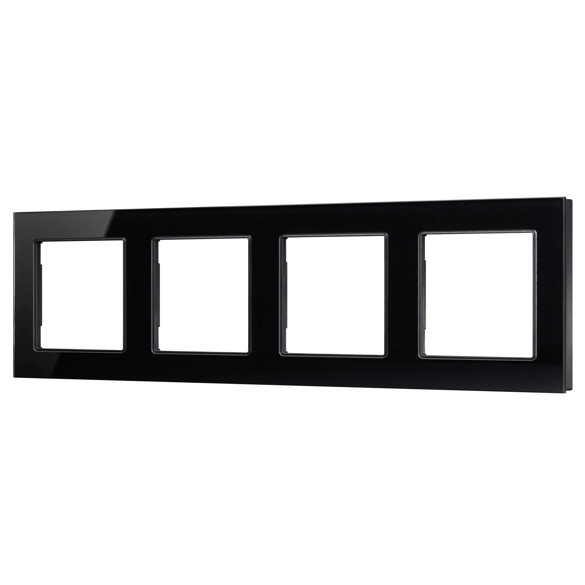 Рамка стеклянная FRM-GLARE-GS-4-BK (Arlight, -) - изображение товара