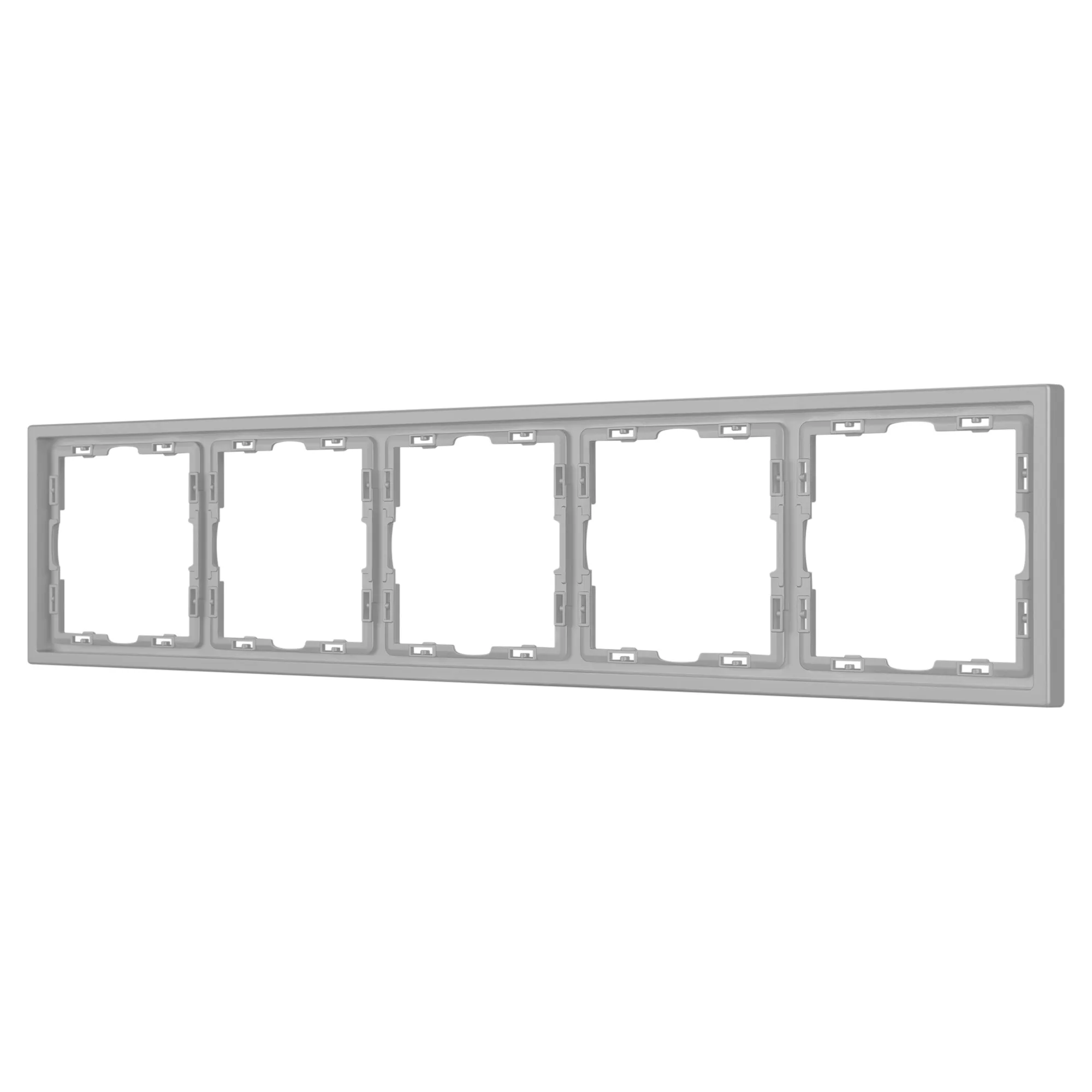 Рамка пластиковая FRM-NOBE-SFPL-5-IS (Arlight, Никель) - изображение товара