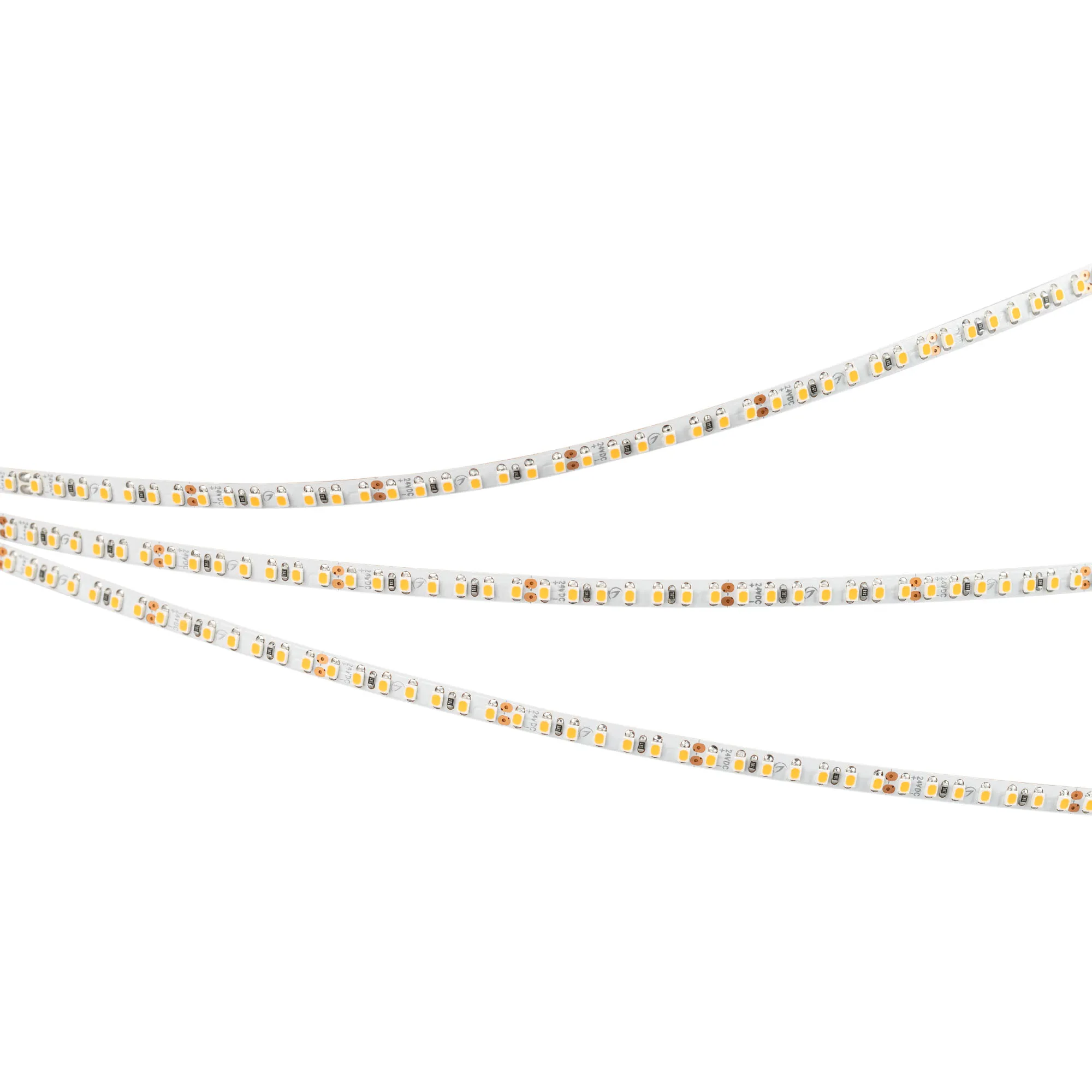 Лента светодиодная MICROLED-M266-4mm 24V Warm3000 (12 W/m, IP20, 2216, 5m) (Arlight, узкая)