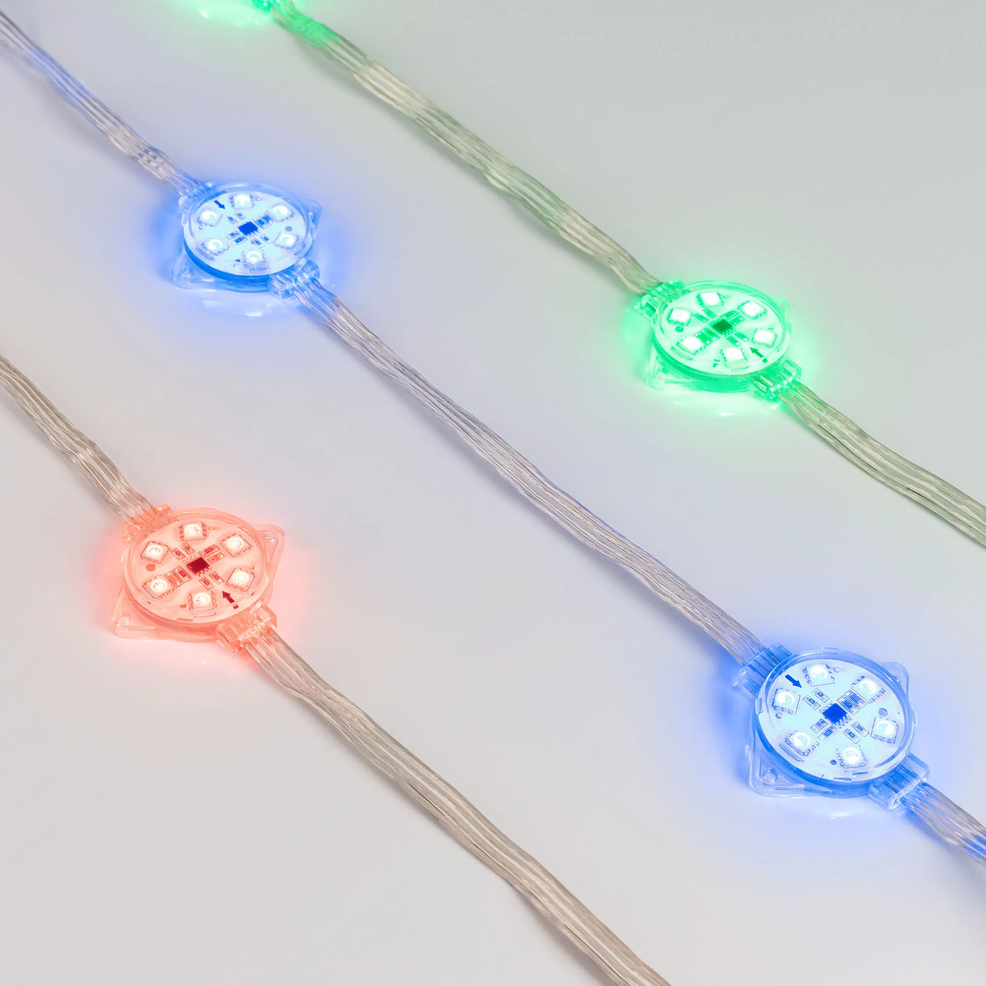 Флэш-модуль VISOR-SPI-D40-6LED-24V RGB (Arlight, IP68 Пластик, 3 года) - изображение товара