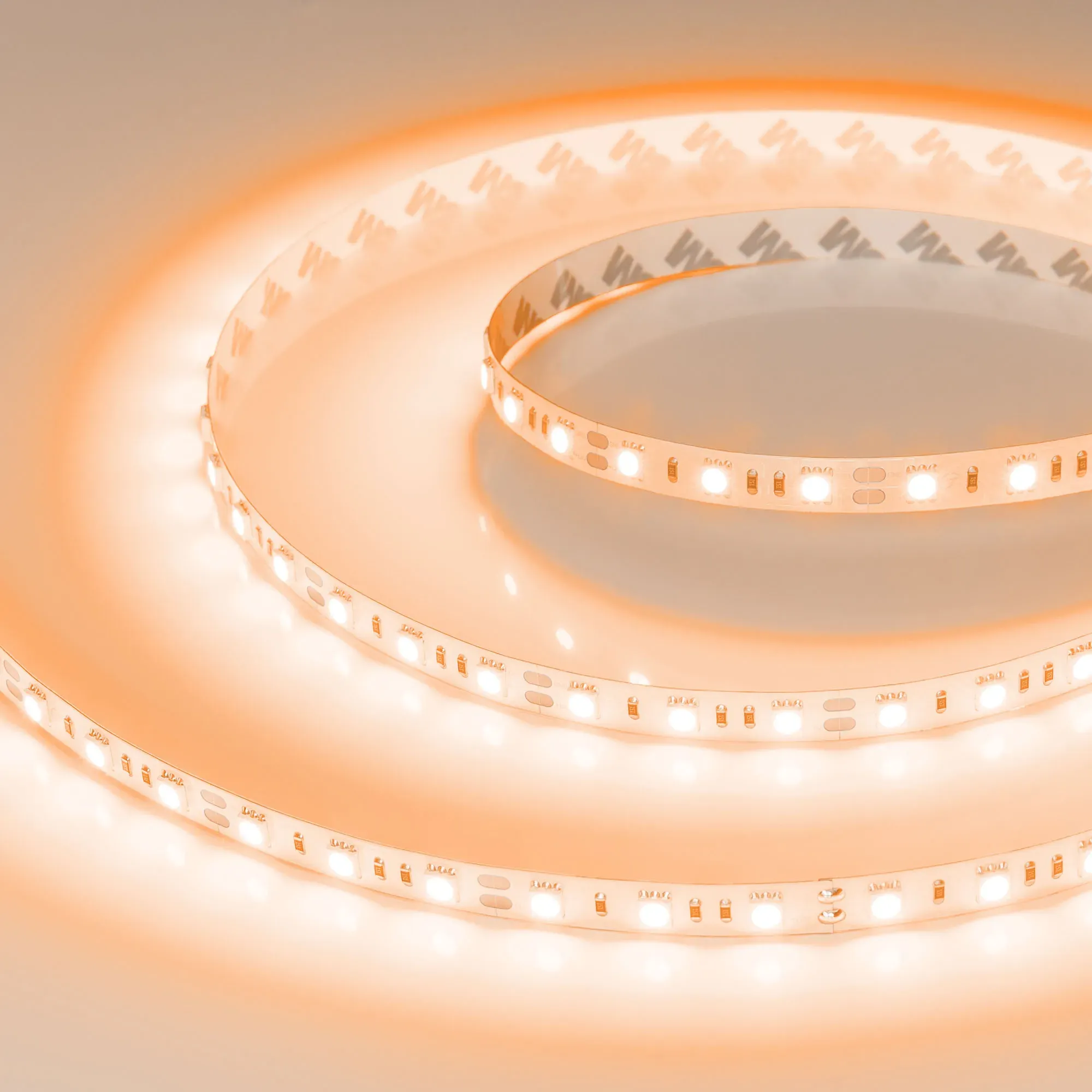 Лента светодиодная RT-B60-10mm 12V Orange (14.4 W/m, IP20, 5060, 5m) (Arlight, Открытый) - изображение товара