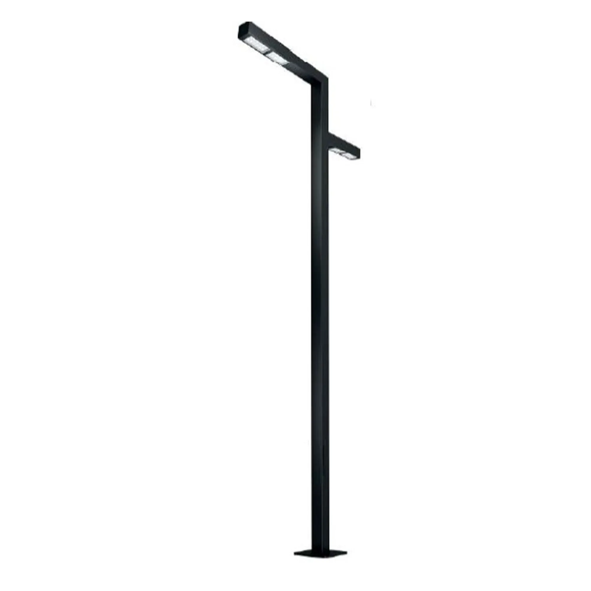 Опора OXOR-STER-Z-1600x100x100-L4000-50W Warm3000 (BK, 230V) IP65 (Arlight, Сталь)