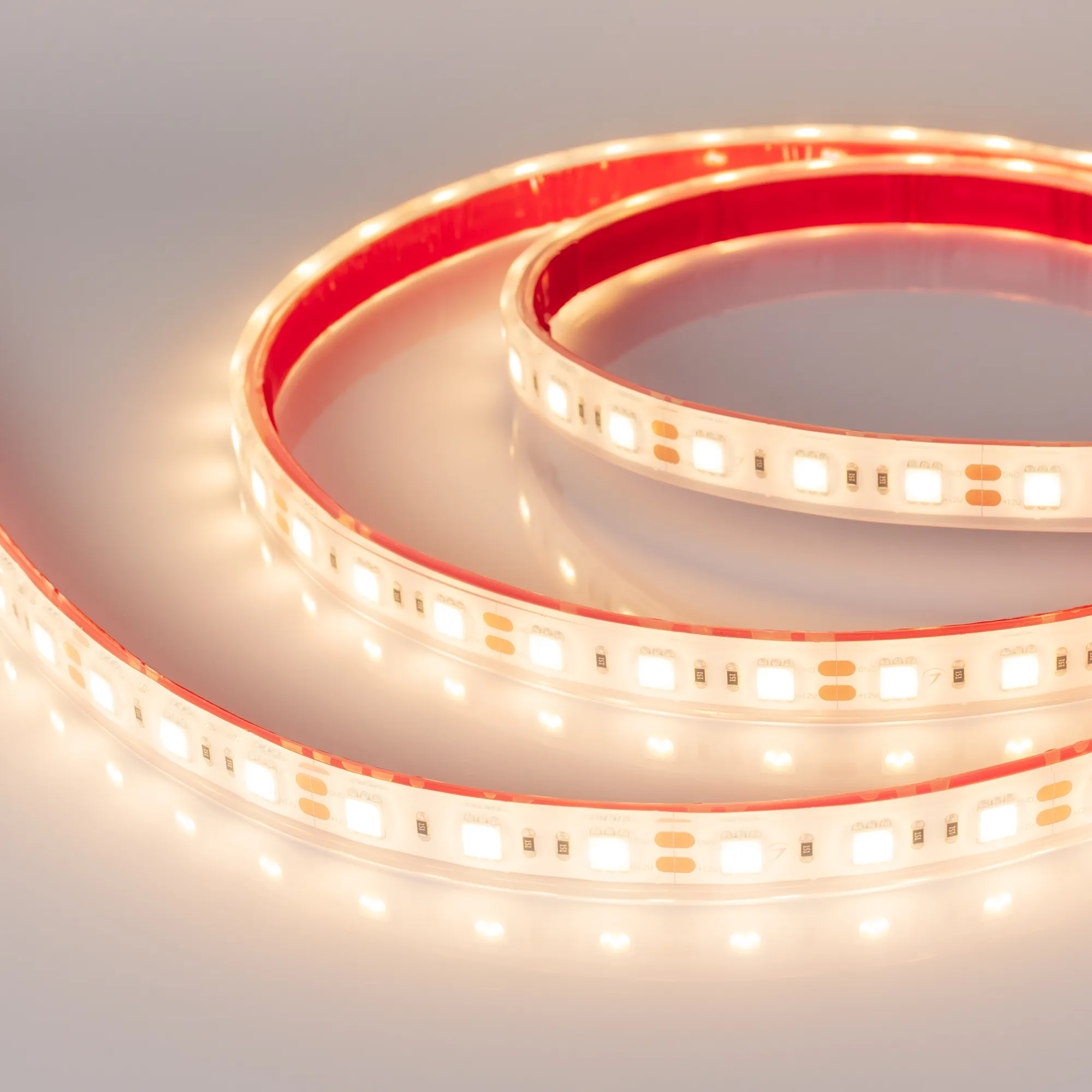 Лента светодиодная герметичная RTW-PFS-B60-13mm 12V Warm3000 (14.4 W/m, IP68, 5060, 5m) (Arlight, -) - изображение товара