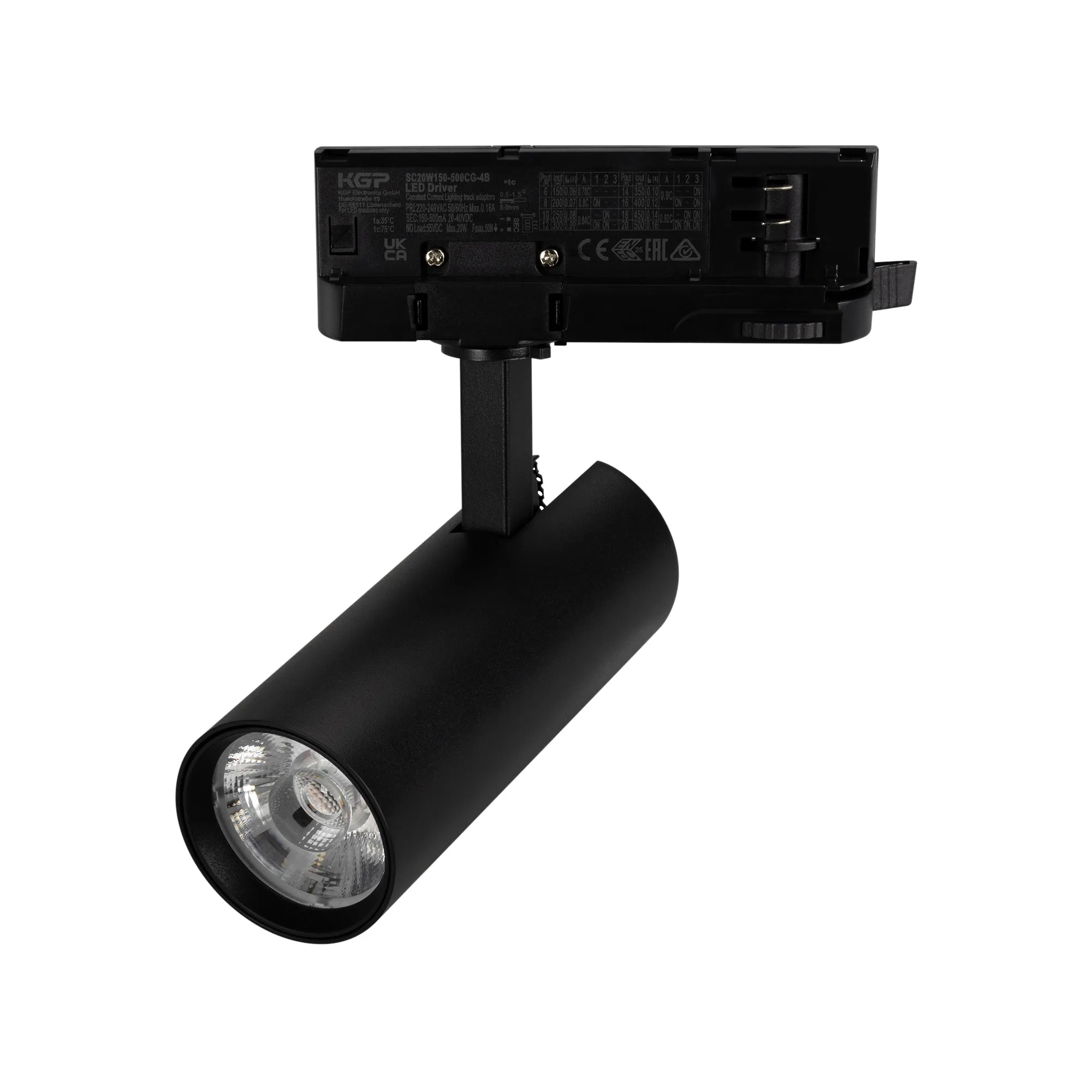 Светильник LGD-GERA-4TR-R55-10W Day4000 (BK, 15 deg, 230V) (Arlight, IP20 Металл, 5 лет)