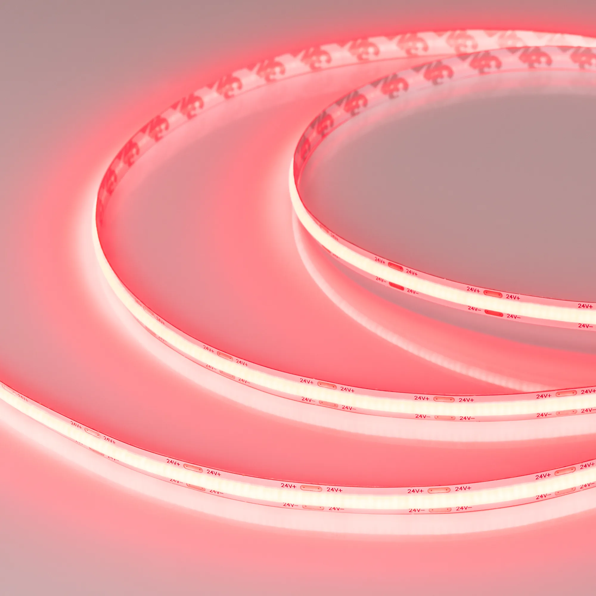 Лента светодиодная COB-X544-8mm 24V Red (11.5 W/m, IP20, CSP, 5m) (Arlight, 11.5 Вт/м, IP20) - изображение товара