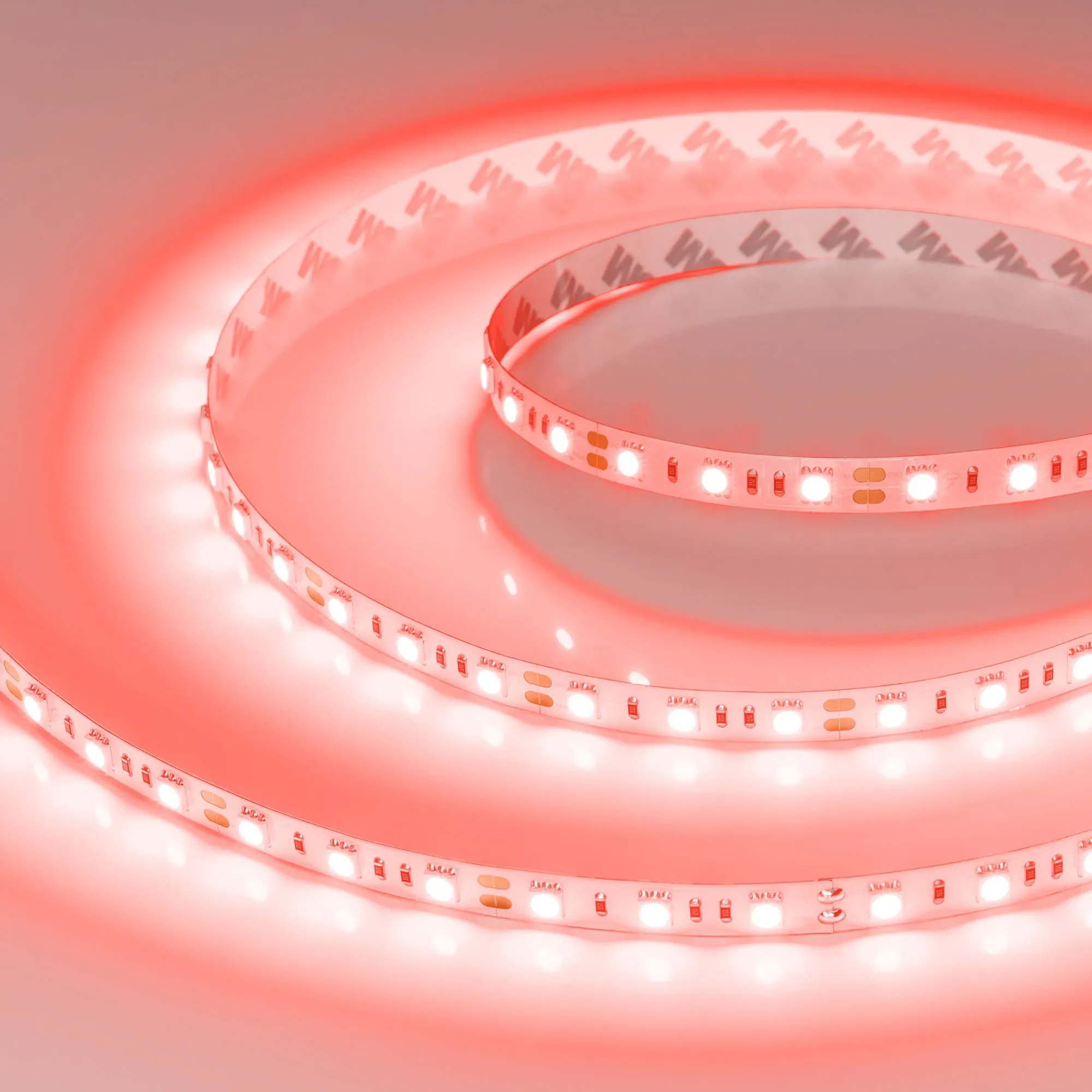 Лента светодиодная RT-B60-10mm 12V Red (14.4 W/m, IP20, 5060, 5m) (Arlight, 14.4 Вт/м, IP20) - изображение товара