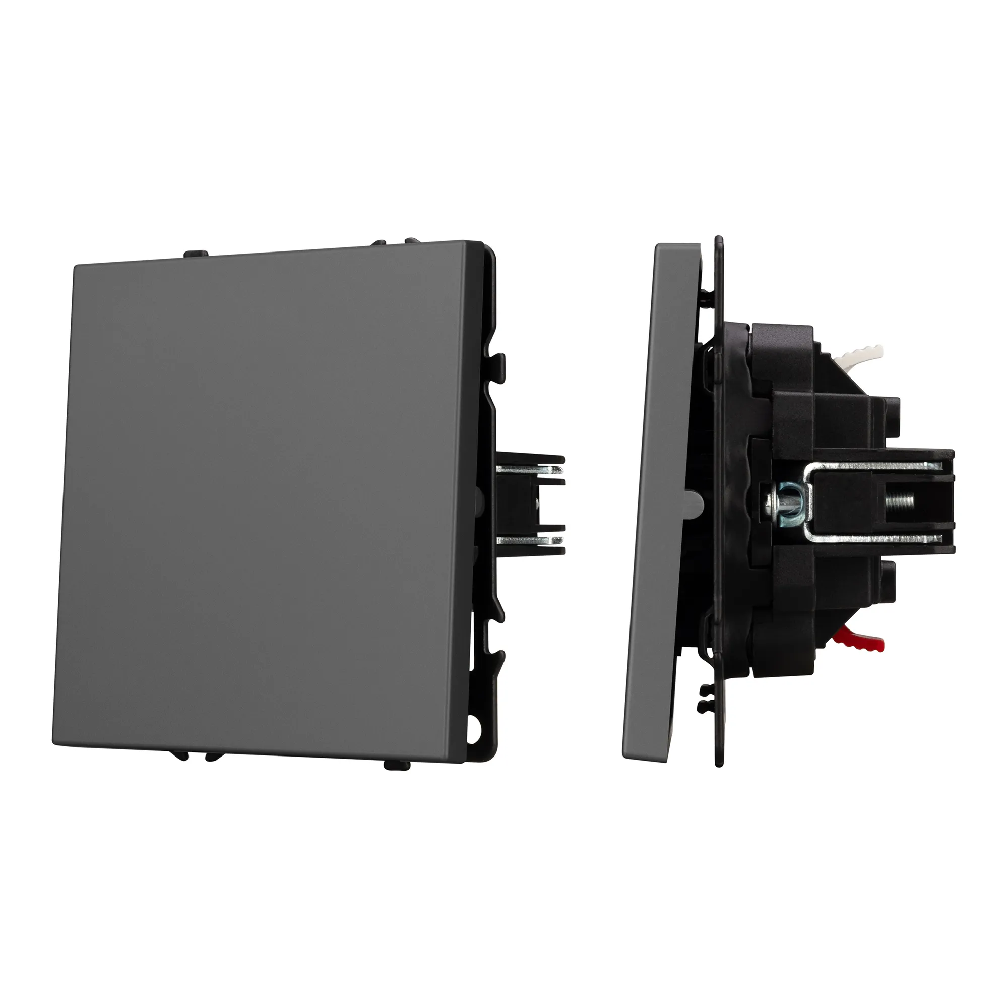 Механизм звонкового выключателя SWT-NOBE-MKR1-SFPL-L-GR (230V, 10A) (Arlight, -) - изображение товара