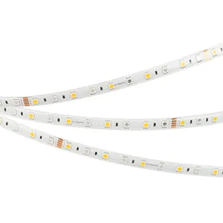 Лента RTW-SE-B60-10mm 24V RGBW-Warm (14.4 W/m, IP65, 5m) (Arlight, Открытый)