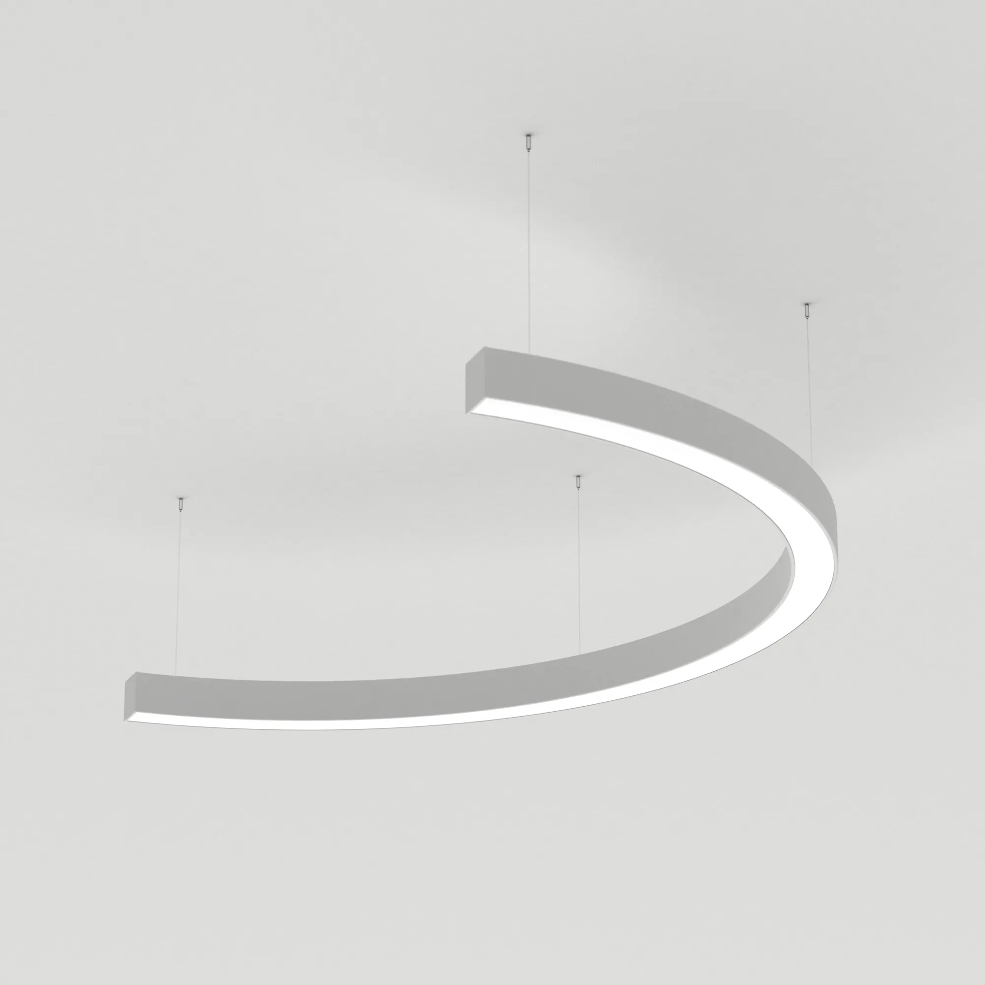 Светильник SP-LINE-HANG-ARC-C3535-D800-28W Day4000 (WHITE, 230V) (Arlight, Металл) - изображение товара