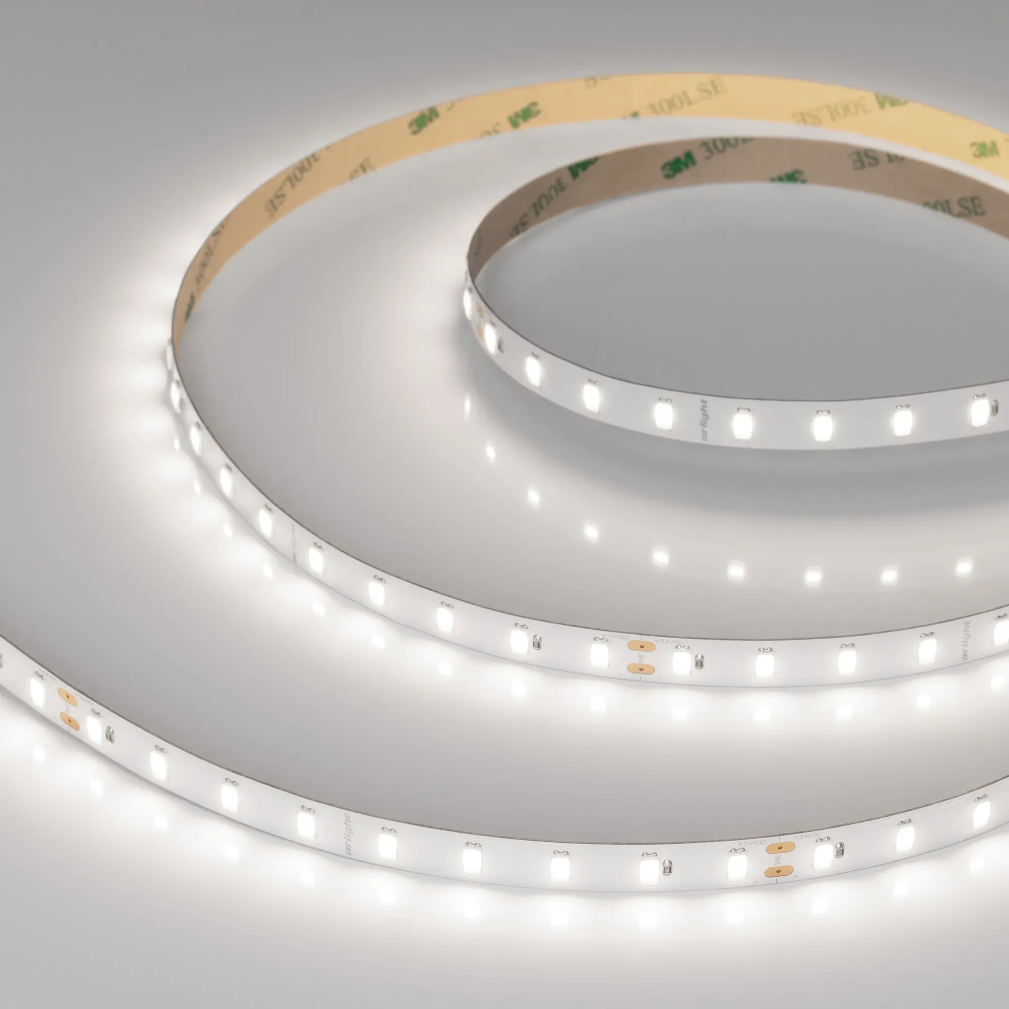 Лента светодиодная ULTRA-C72-10mm 24V Day5000 (7.2 W/m, IP20, 5630, 5m) (Arlight, высок.эфф.200 лм/Вт) - изображение товара