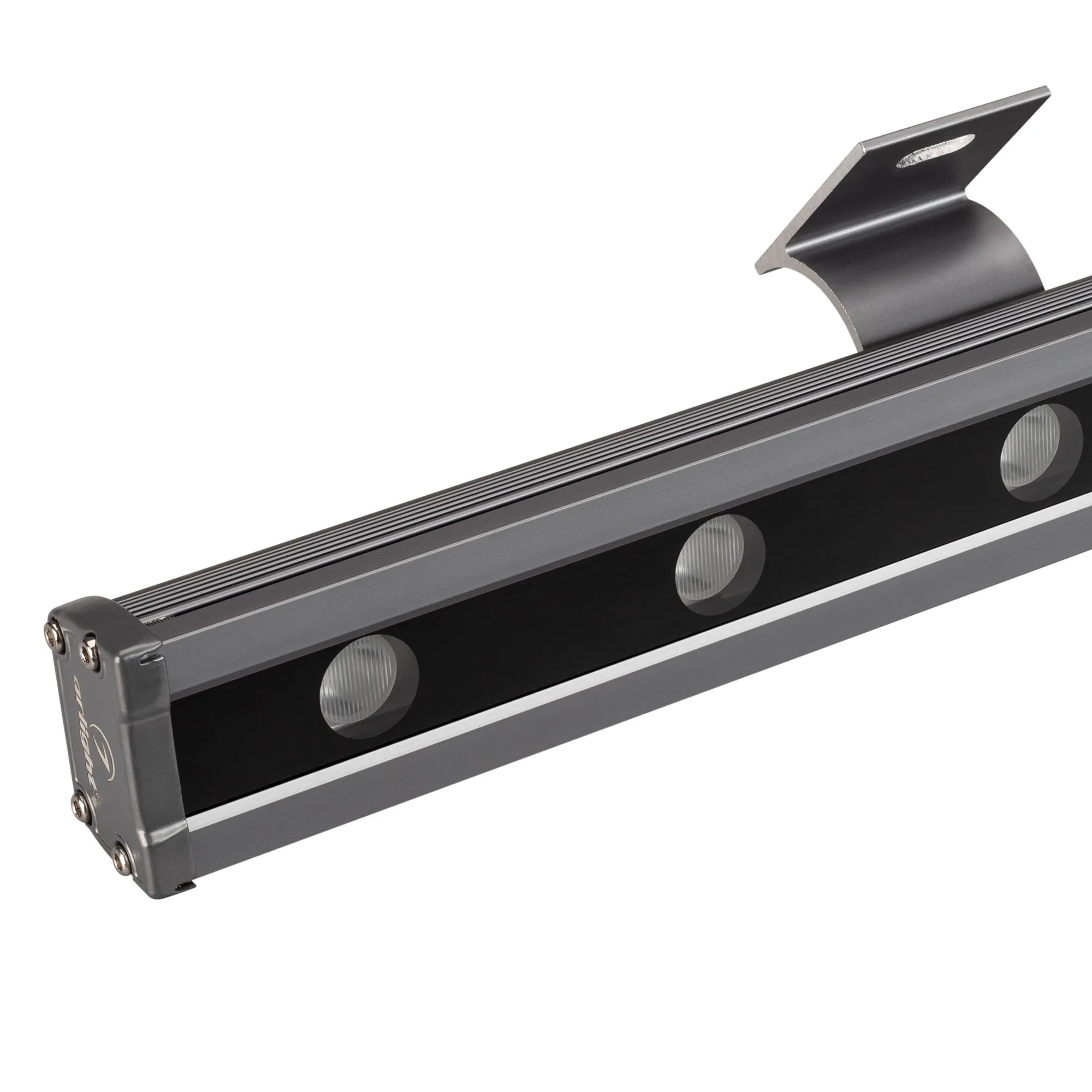 Светодиодный прожектор AR-LINE-1000L-48W-24V RGB-Day4000 (Grey, 15x45 deg, DMX512) (Arlight, Закрытый) - изображение товара