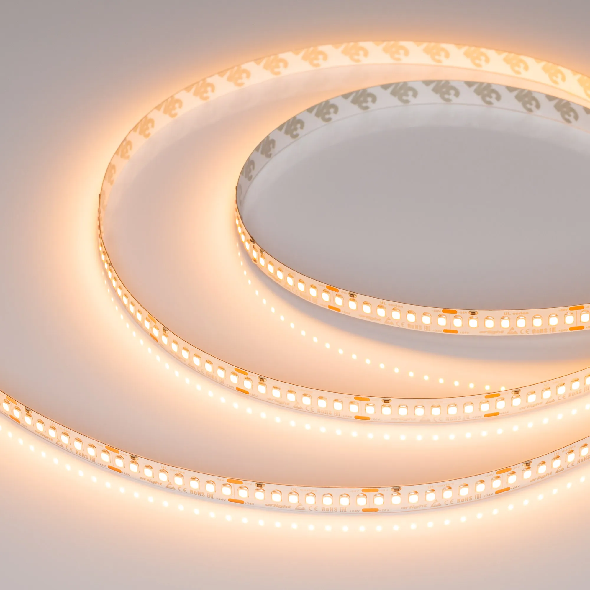 Лента светодиодная UL-A200-10mm 24V Warm2400 (20 W/m, IP20, 5m) (Arlight, 7 лет) - изображение товара