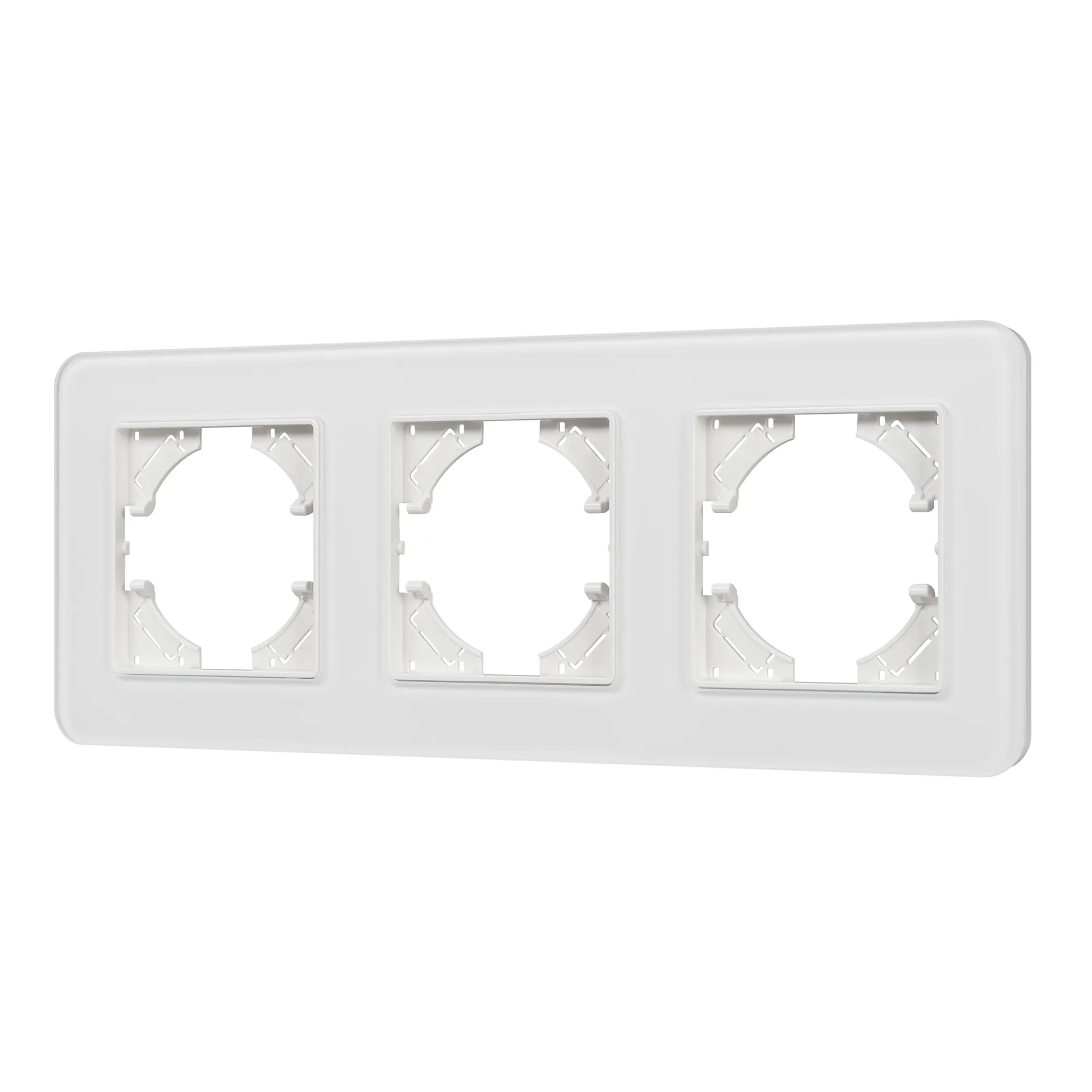 Рамка стеклянная FRM-OMALI-SFGS-3-WH (Arlight, -) - изображение товара