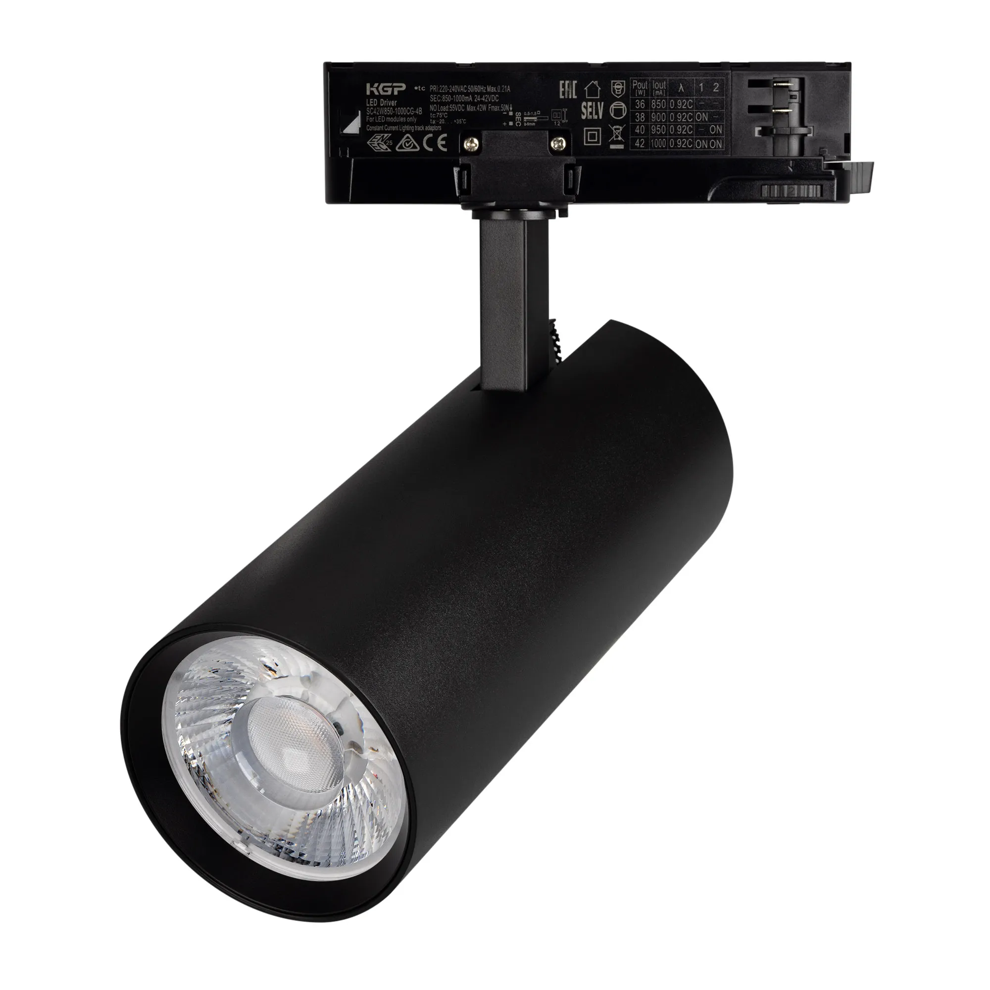 Светильник LGD-GERA-4TR-R90-40W Day4000 (BK, 36 deg, 230V) (Arlight, IP20 Металл, 5 лет) - изображение товара