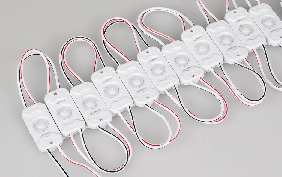 Модуль герметичный ARL-LC2835-0.5W-12V White 160deg (Arlight, Закрытый)