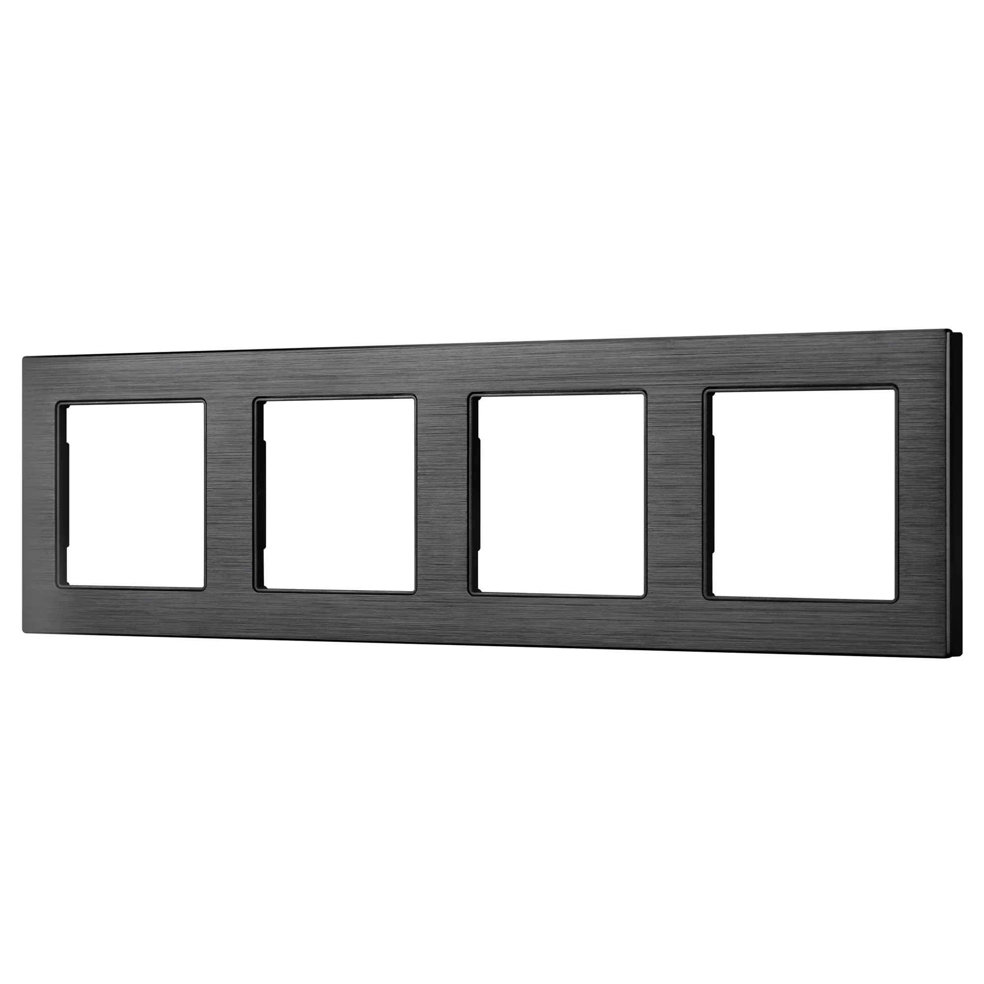 Рамка алюминиевая FRM-PRESTO-ALS-4-BK (Arlight, -) - изображение товара