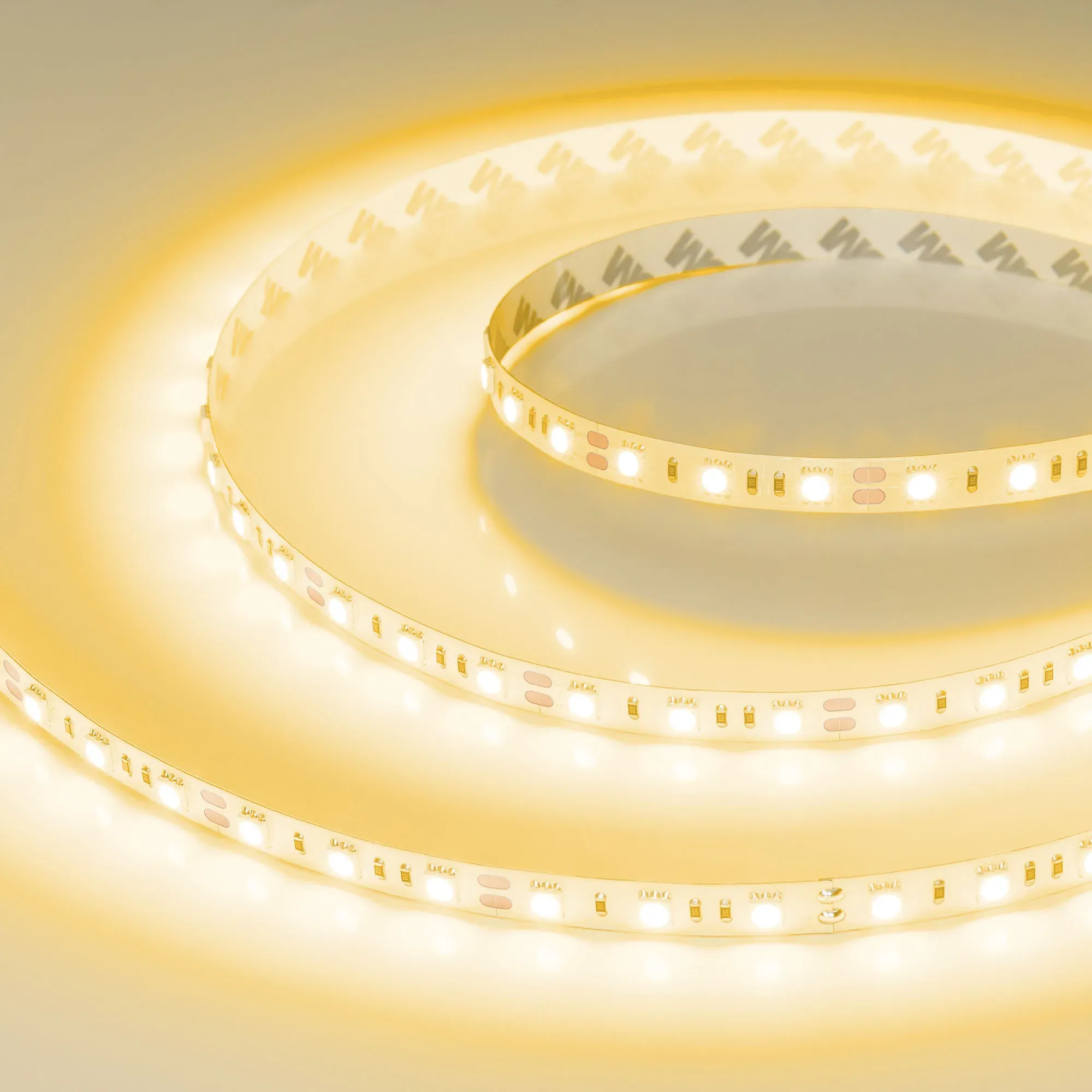 Лента светодиодная RT-B60-10mm 12V Yellow (14.4 W/m, IP20, 5060, 5m) (Arlight, Открытый) - изображение товара